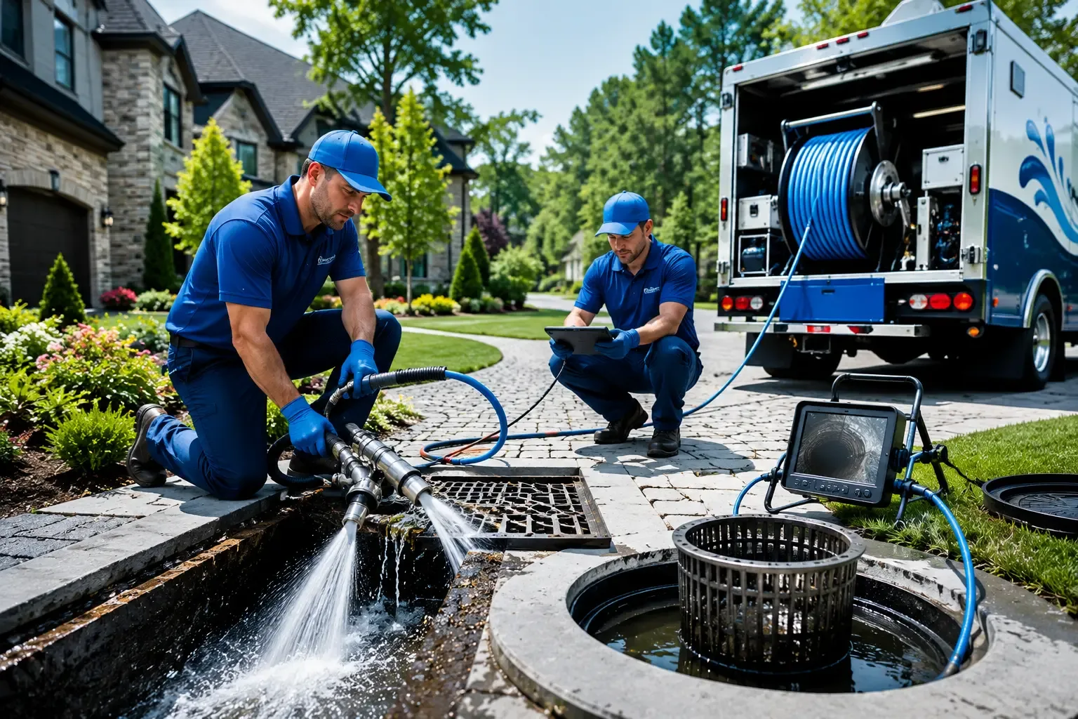 Local outdoor drain cleaning professionals in Perry, MI